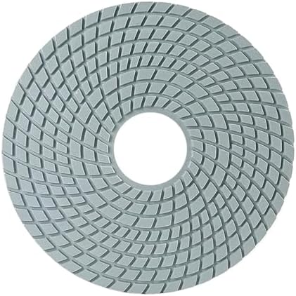 Diamond Polishing Pad, 14 inch 350 mm 500 Grit Sanding Discs for Grinder & Polisher, Hook and Loop Backing Pad for Grinding Buffing Granite Marble Concrete Stone (1 Piece)