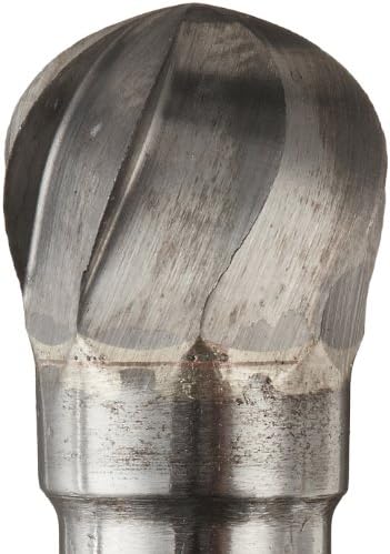Drill America SD-3NF Carbide Burr/Rotary File Ball End None-Ferrous for Aluminum 3/8" Dia. x 3/8" Cut Length with 1/4" Shank and 3-1/16" Overall Length, DUL Series