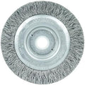 Weiler 00214 3" Narrow Face Crimped Wire Wheel, .008" Steel Fill, 1/2"-3/8" Arbor Hole, Made in the USA (Pack of 2)
