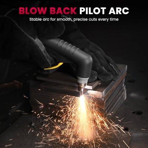 Bestarc Plasma Cutter, [Blow Back Pilot Arc][Large LED][Air Sensor] 60A