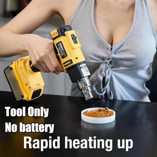 Cordless Heat Gun for DeWALT 20v max Battery(Not include Battery)