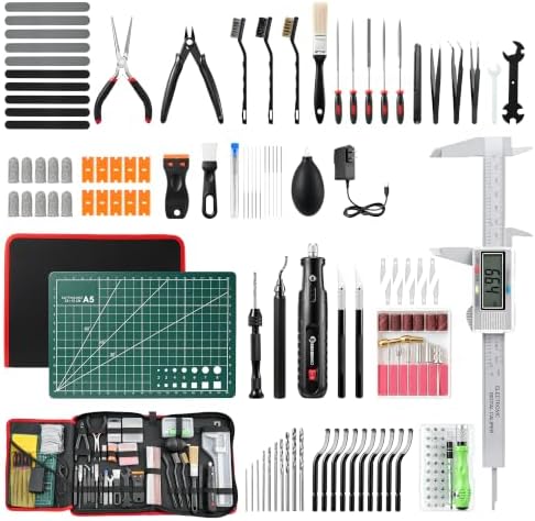 Sakerneo 135Pcs 3D Printer Tool Kit with Storage Bag,3D Printer Accessories