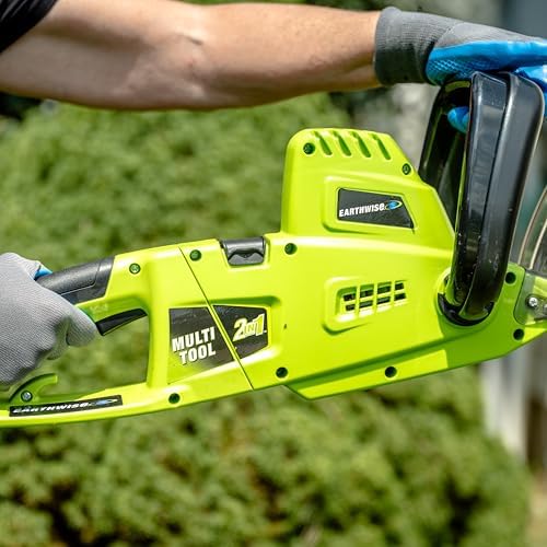 Earthwise CVPH43018 4.5-Amp 2-in-1 Convertible Pole Hedge Trimmer