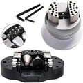 Ball Vise Engraving Setting Tool 360°Rotation Professional Ball Vise 30 PCS Attachment Jewelry Engraving Block Tools Standard Block (3inch)