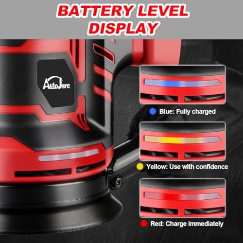 Brushless Random Orbit Sander 6 Speed Electric Sander