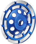 SALI 4.5 Inch Concrete Grinding Wheels 16 Turbo Diamond Segments 5/8-11 Arbor Diamond Grinding Wheel Fit for Paint, Epoxy, Mastic Coating Removal