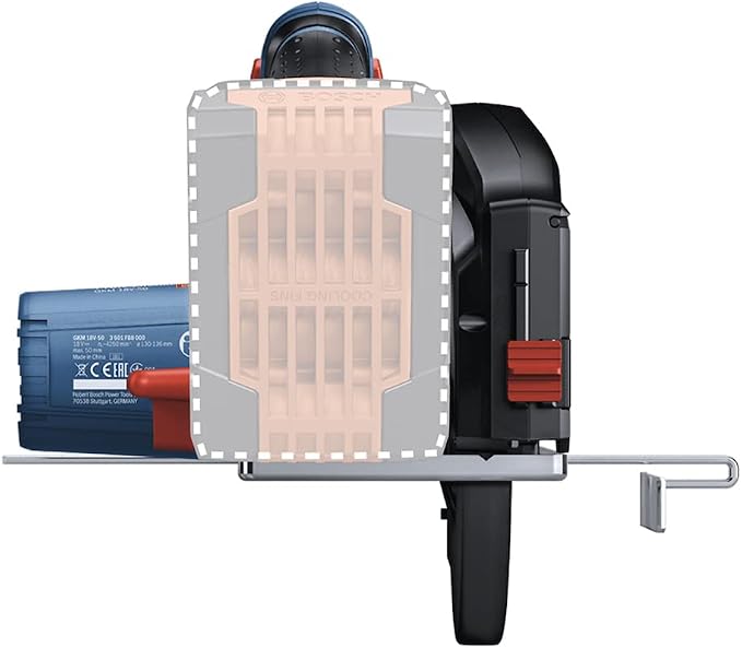 Bosch Professional Cordless Circular Saw GKM 18V-50 (Faster Work Progress, Limited Sparks and Chips, Without Batteries and Charger, in Cardboard Box)