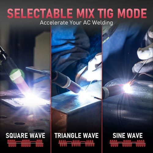 YESWELDER 200A AC/DC Aluminum Tig Welder TIG-200P ACDC TIG Welding Machine