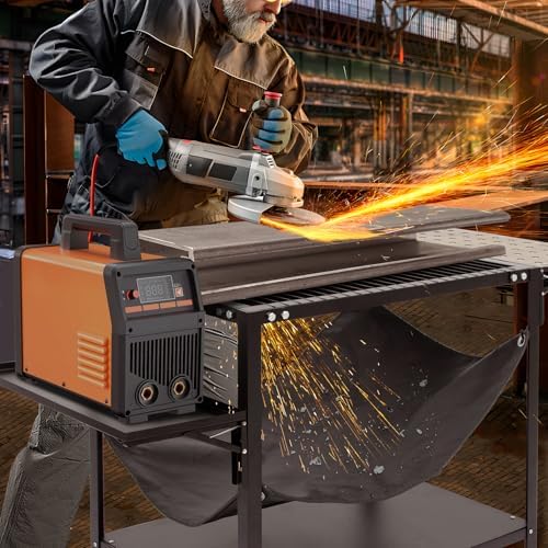 Plasma Cutting Table With Carbon Steel Frame And Replaceable Slats