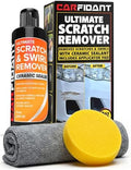Carfidant Scratch and Swirl Remover - Car Scratch Remover for Vehicles Paint - Polishing Compound for Cars with Pad and Towel - Cutting and Buffing Compound for Paint Restorer