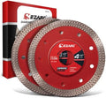 EZARC 4-1/2" Super Thin Diamond Tile Blade, 7/8"-20mm-5/8 Arbor, 2-Pack