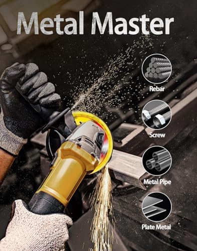 FIXLTFAST Diamond Metal Cutting Wheel 4-1/2 x 7/8 for Angle Grinder - 3PCS