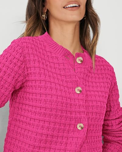 PRETTYGARDEN Women's Fall Lightweight Cardigan Sweaters