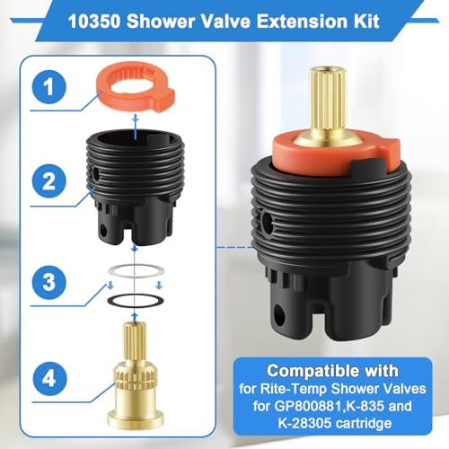 1307346 Mixer Cap Sp Kit and 10350-NA Extension Deep Rough Kit