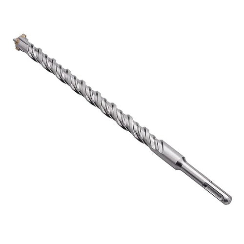 1-1/8 inch X 18 inch SDS Plus Rotary Hammer Drill Bit, Concrete Drill Bit for Concrete, Brick, Cement and Stone, Length (18" Length, 1-1/8" Diameter)