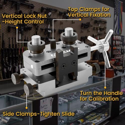 XCMAN Sight Pusher Tool with Heavy-Duty Construction and Rotatable Sight Prong