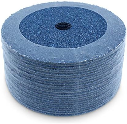 BHA 7" x7/8" Zirconia Resin Fiber Discs, 36 Grit - 25 Pack