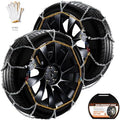 DEDC Auto Lock Y-type Mn Steel Snow Tire Chain for Tesla Model Y 245 255