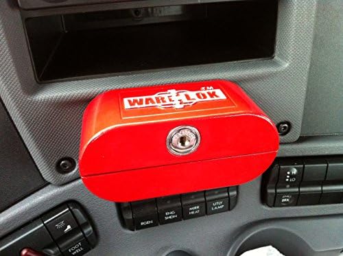 WAR-LOK TAB-10 Tractor-Trailer Air Brake Lock, Heavy Duty Aluminum Lock