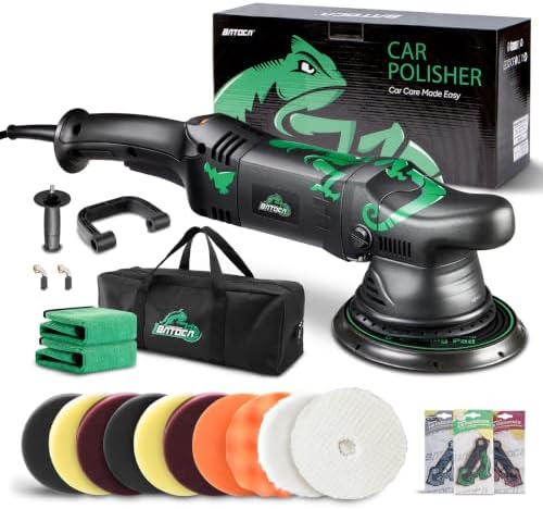 BATOCA Dual Action Polisher Random Orbital Car Buffer 1100W