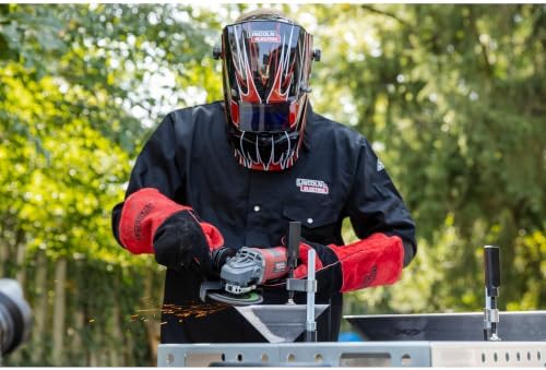 Lincoln Electric Fierce Welding Helmet, Red, K3063-1
