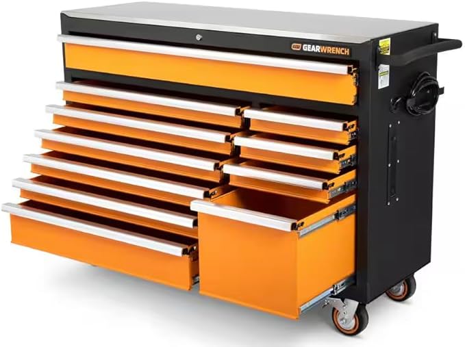 GEARWRENCH 1268 Piece Master Mechanics Tool Set in Premium Modular Foam Trays with GSX Mobile Tool Storage | MEGAMOD1268