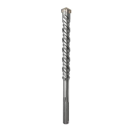 1-1/4 x 13.4 inch SDS Max Rotary Hammer Drill Bit, 32x340mm Carbide Tip Masonry Drill Bit,Concrete Drill Bit for Masonry, Brick, Stone, Concrete (Length :340mm / 13.4 inch, 32mm (1-1/4 in) Diameter)