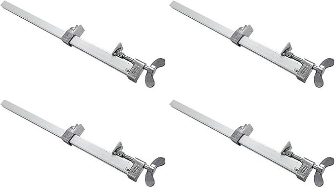 Dubuque Clamp Works UC924 24" Adjustable Bar Clamp for Woodworking - 4-PACK
