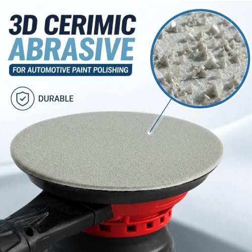 6 Inch Foam Disc Sanding Discs 15PCS Foam Backed Discs 3000 Grit