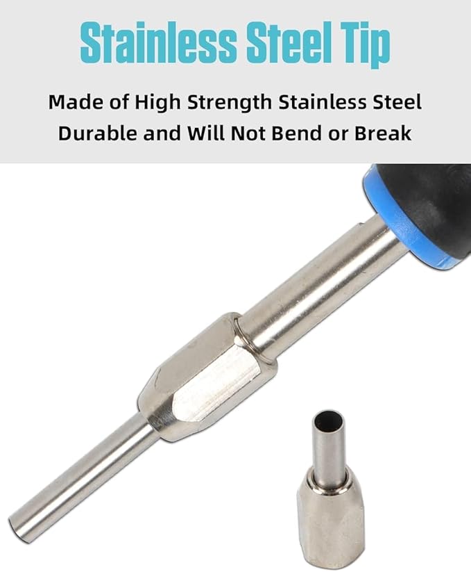 23-Piece Universal Terminal Release Kit Electrical Terminal Removal for American Domestic and Imported Vehicles
