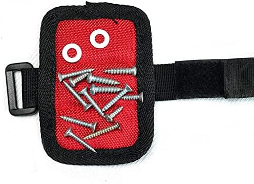 MELOTOUGH Magnetic Tool Belt Suspenders with Magnetic WristBand for Work Belt Padded Suspenders Constrcution