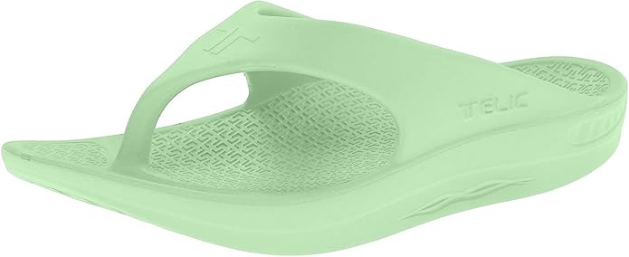 Telic Unisex Adult Energy Flip Flop Arch Support Cushioned Sandals