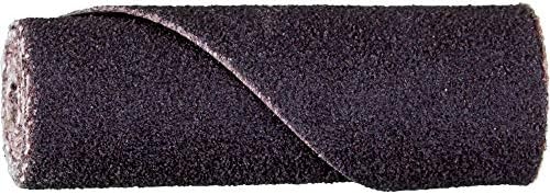 PFERD 41592 Untapered Cartridge Roll, Aluminum Oxide A, 1/2" Diameter x 1-1/2" Length, 1/8" Arbor Hole, 120 Grit, 18000 Max RPM (Pack of 50)