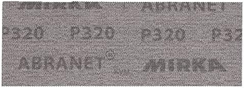 Mirka Abranet Abrasive Sheets 2.75x8 inch Grit 320 Hook and Loop