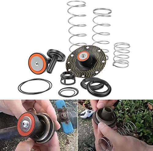 Complete Replacement Repair Kit for 1-1/4" to 2" Models 975XL and 975XL2 Backflow Preventer, Includes Poppets, Springs, Seats and More
