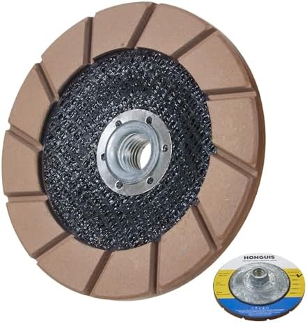 5" Ceramic Bond Diamond Cup Wheel for Concrete, 5/8-11, 30 Grit