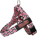 Adjustable Dog Harness– No Pull, No Choke – for English Bulldogs, French Bulldogs, Pugs & Broad-Chested Breeds – Easy, Safe Walks (Check, XL)