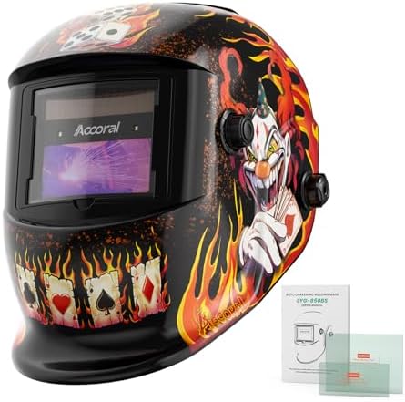 Auto-Darkening Welding Helmet, True Color, Shade 4/9-13