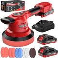 6-Inch Brushless Cordless Car Buffer Polisher Kit for Detailing