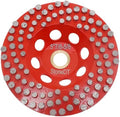 5” Concrete Grinding Wheel, Diamond Grinding Cup Wheel for Marble Granite, Angle Grinder Cup Wheel Fits 7/8-5/8 Inch Arbor, 16/20 Coarse Grit, Dot Segment