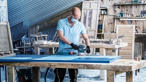 Bosch Professional 5x Expert C470 Sandpaper (for Hardwood, Paint on wood, Ø 150 mm, Grit 80, Accessories Random Orbital Sander)