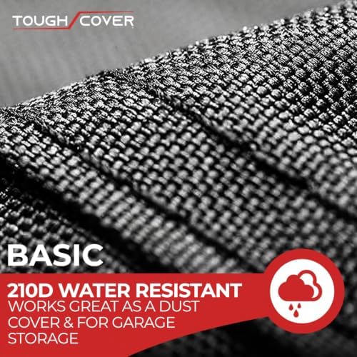 Tough Cover Snow Blower Cover, Basic 210D, Standard Fit, Black