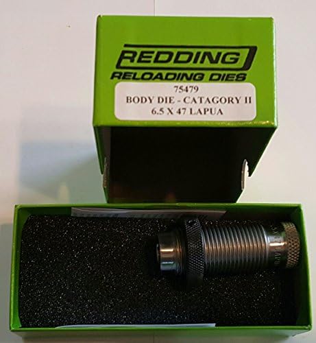 Redding Reloading Body Die | High-Precision Full Length Case Body Resizing Tool for Correct Shoulder Bump & Improved Chambering | for Reloading, Shooting & Hunting