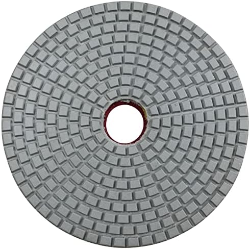8" Wet Diamond Polishing Pads Set of 7pcs for Marble, Granite, Concrete,Stone Sanding Buffing