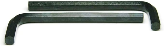 Short Arm Black Hex Allen Key Wrench 3/32 Inch - Qty 250