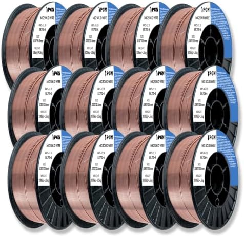 PGN ER70S-6 .030" (12 Pack) Solid MIG Welding Wire - 10lb Spool