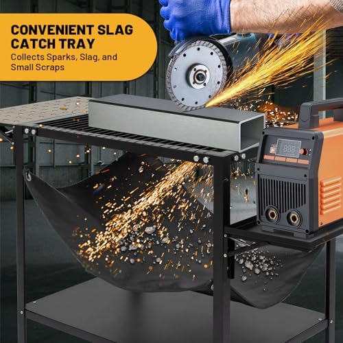 Plasma Cutting Table With Carbon Steel Frame And Replaceable Slats
