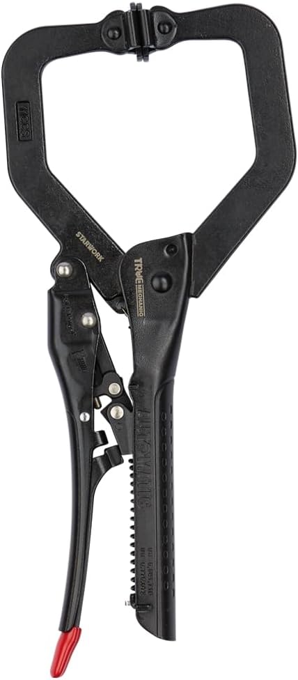 STARWORK TRUE MECHANIC™ Automatic C-Clamps Locking Pliers (11" Swivel)