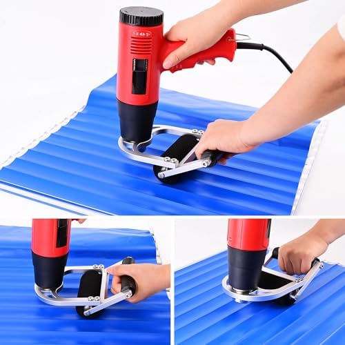 NEWISHTOOL Vehicle Vinyl Wrap Applicator Tool Seam Roller with Heat Gun Holder