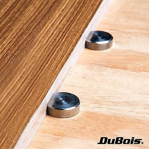 DuBois 51058-P2 Stainless Steel Bench Dogs | Woodworking Clamp for 3/4" (19mm) Workbench Dog Hole Stoppers, 8 PK